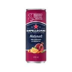 SAN PELLEGRINO - Agua Gasificada Melograno Lata 330 mL