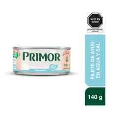 PRIMOR - Filete de Atún en Agua Lata 140g
