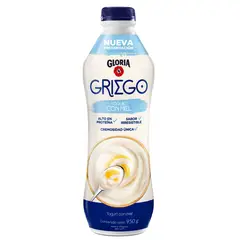 GLORIA - Yogurt Griego con Miel Botella 950 g