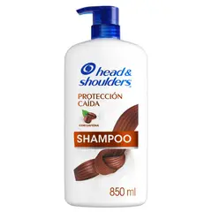 HEAD AND SHOULDERS - Shampoo Head & Shoulders Protección Caída Cafeína Botella 850 mL