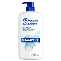HEAD AND SHOULDERS - Shampoo Head & Shoulders Limpieza Renovadora Botella 850 mL