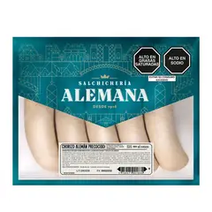 SALCHICHERIA ALEMANA - Chorizo Aleman Precocido 500gr