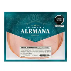 SALCHICHERIA ALEMANA - Jamón de Pierna Ahumado Salchichería Alemana Empaque 150 g