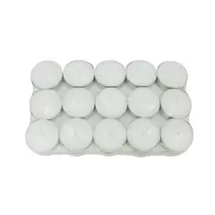 CASA JOVEN - Packx30 Velas Tea Light Blancas