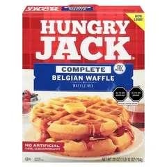HUNGRY JACK - Mezcla de Waffle Belga Caja 794 g