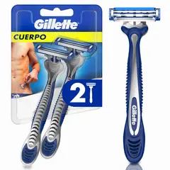 GILLETTE - Máquina de Afeitar Cuerpo Empaque 2 Und
