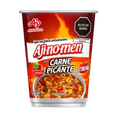 AJINOMEN - Sopa Instantanea Sabor Carne Picante Envase 51 g
