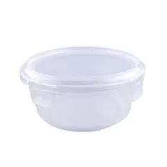 PRECIO UNO - Hermético Vidrio Redondo 950 mL