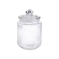 CASA JOVEN - Canister Vidrio Repujado 1250mL