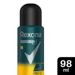 REXONA - Antitranspirante en Spray Men V8 Compact Envase 98 mL