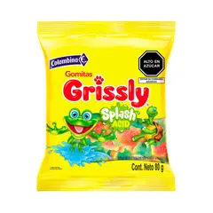 GRISSLY - Gomita Splash Empaque 80 g