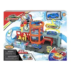 GENERICO - Playset Lavado de Autos Cambia Color