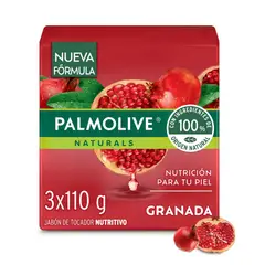 PALMOLIVE - Jabón en Barra Granada Empaque 3 Und