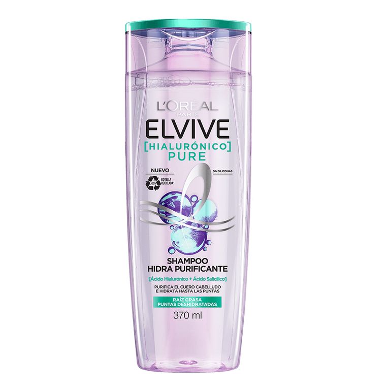 Shampoo Hialurónico Pure Botella 370 mL