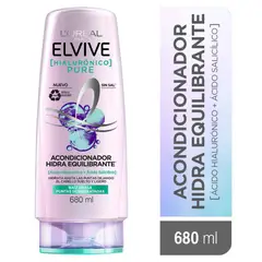 ELVIVE - Acondicionador Hialurónico Pure Botella 680 mL