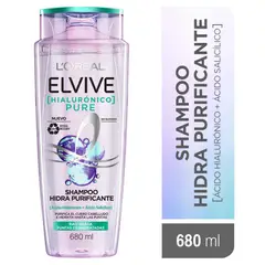 ELVIVE - Shampoo Hialurónico Pure 680 mL L'Oreal Paris