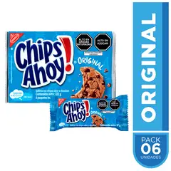 CHIPS AHOY - Galleta Paquete 6 Und