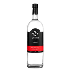 CUATRO GALLOS - Pisco Puro Acholado Botella 1.75 L