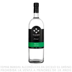 CUATRO GALLOS - Pisco Puro Italia Botella 1.75 L