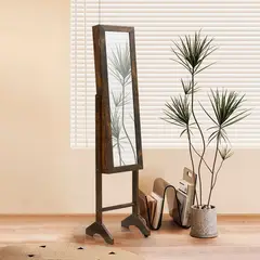 CASA JOVEN - Espejo Joyero Marrón 35x153 cm