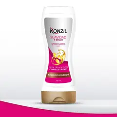 KONZIL - Acondicionador Suavidad Y Brillo Seda Liquida Botella 340 mL