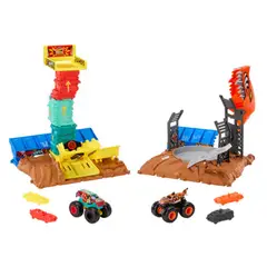 HOT WHEELS - Monster Trucks Surtido Arena de Demolición Semi-Finales