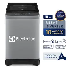 ELECTROLUX - Lavadora Inverter 18kg Gris EWIP18F2XSWG
