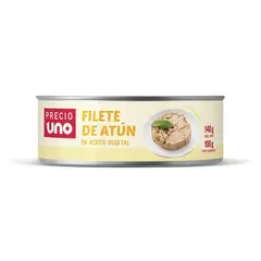 PRECIO UNO - Filete de Atún en Aceite 140g