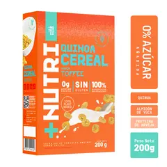 NUTRI CO - Cereal de Quinua Sabor Toffee 200 g