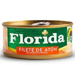 FLORIDA - Filete de Atún en Aceite de Girasol Lata 140 g