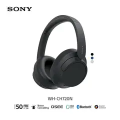SONY - Audífonos Bluetooth WH-CH720N Noise Cancelling Negro
