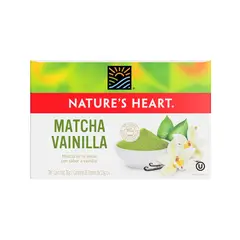NATURES HEART - Infusión Matcha Vainilla Caja 20 Und