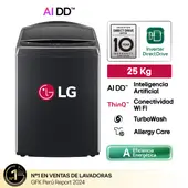 LG 25Kg AI DD Carga Superior WT25PBVS6