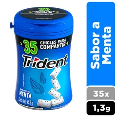 OLIVOS DEL SUR - Trident Botella Menta 45.5g