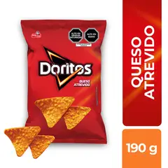 Doritos - Tortillas de Maíz Sabor Queso Atrevido Bolsa 190 g