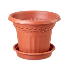 REYPLAST - Maceta Grecca Nro 06 con Base