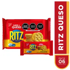 RITZ - Galletas Queso Empaque 6 Und
