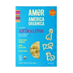 AMERICA ORGANICA - Pasta Andino Animalitos  Bolsa 227 g