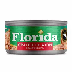 FLORIDA - Grated de Atún en Aceite Vegetal Lata 140 g