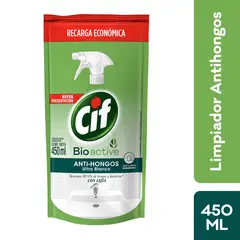 CIF - Limpiador Líquido Bio Active Anti Hongos Doypack 450 mL