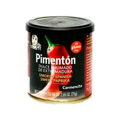 CARMENCITA - Pimentón Dulce Ahumado Envase 75 g