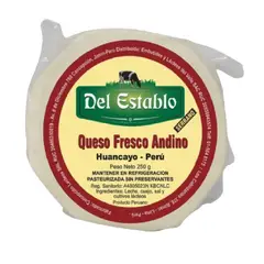 BIOTEC - Queso Andino Del Establo Empaque 250 g