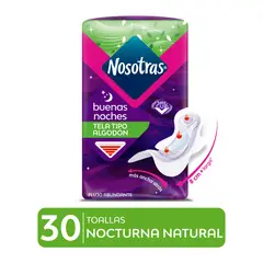 NOSOTRAS - Toalla Higiénica Buenas Noches Empaque 30 und