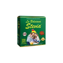 LA BOLIVIANA - Stevia Sachets Caja x 120 unidades