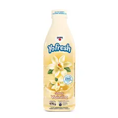 GLORIA - Yogurt Yofresh Vainilla Botella 970 g