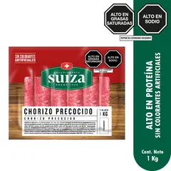 SUIZA - Chorizo Parrillero Precocido Empaque 1 Kg