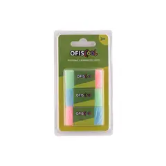 OFISCOOL - PR Ofis23 x3 Borradores Pastel