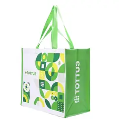 TOTTUS - BOLSA REUTILIZABLE VERDE