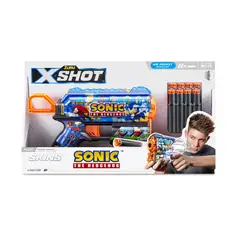 X-SHOT - Lanzador Dardos Skins Sonic X Shot Asst