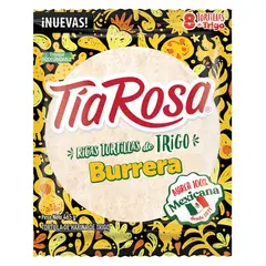 BIMBO - Tortilla De Trigo Tía Rosa Burrera Bolsa 8 Und